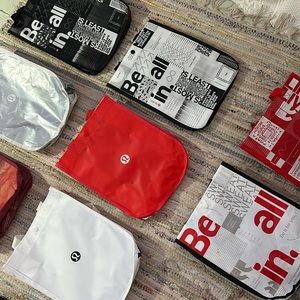 Bundle of 3!!! Lululemon reusable shopping bags